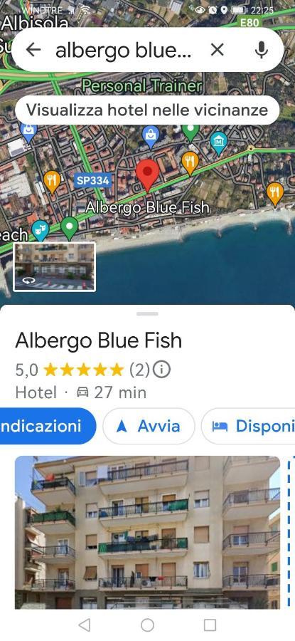 אלביסולה סופריורה Albergo Blue Fish מראה חיצוני תמונה
